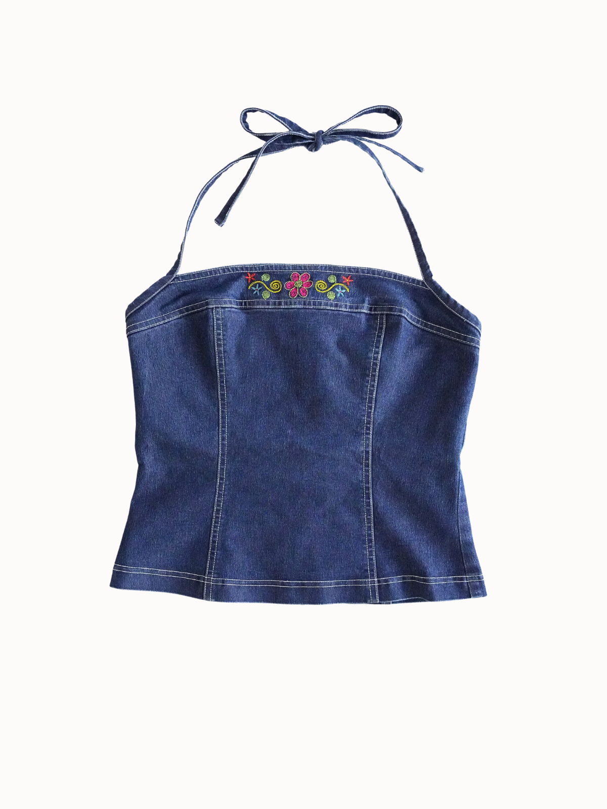 Guess Denim Daisy Bandeau - S