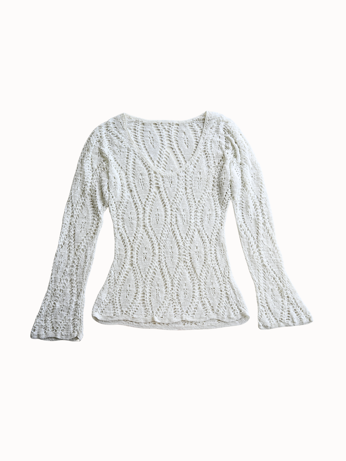 Leafy Lace Pullover - S/M