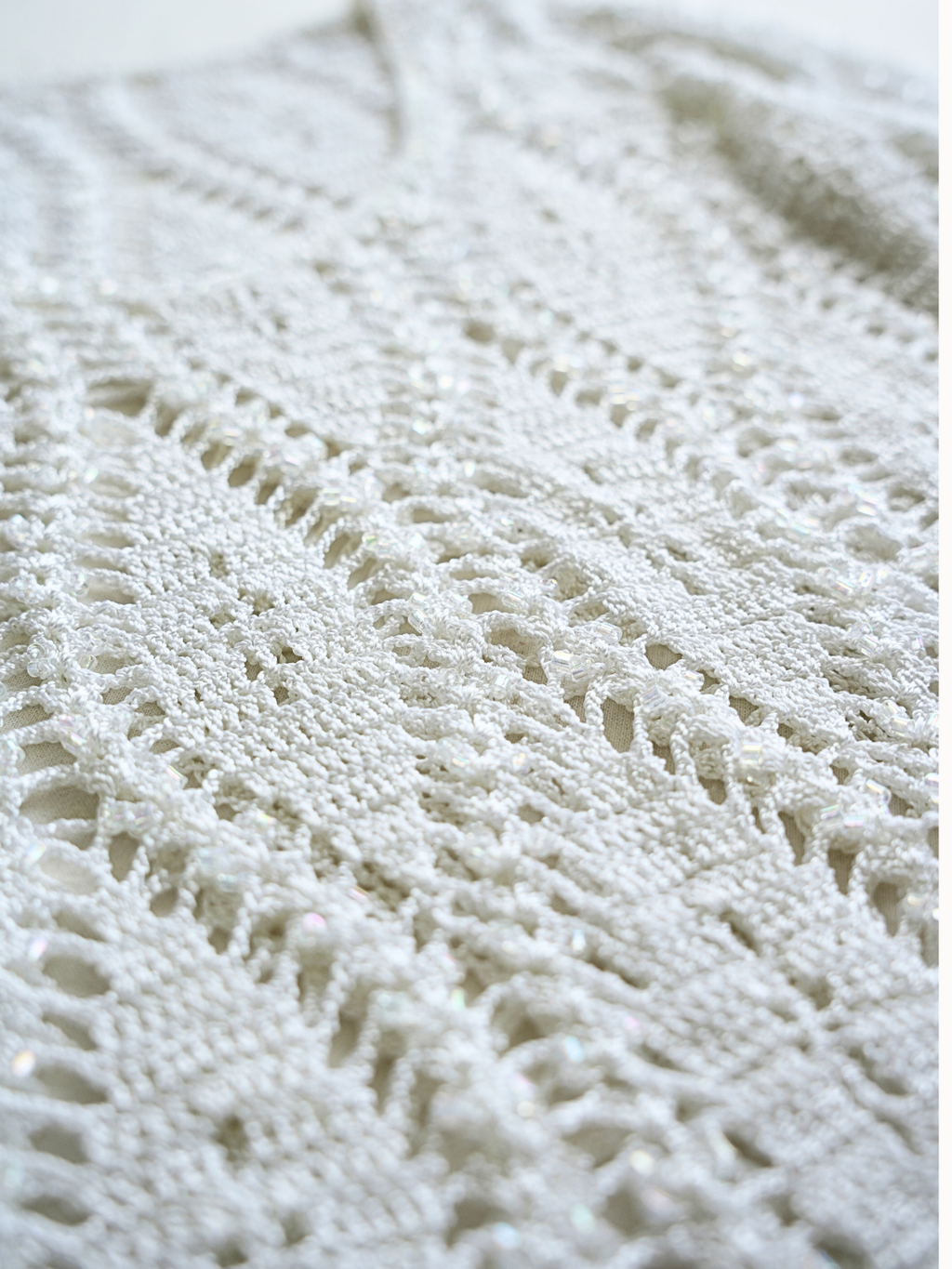 Leafy Lace Pullover - S/M