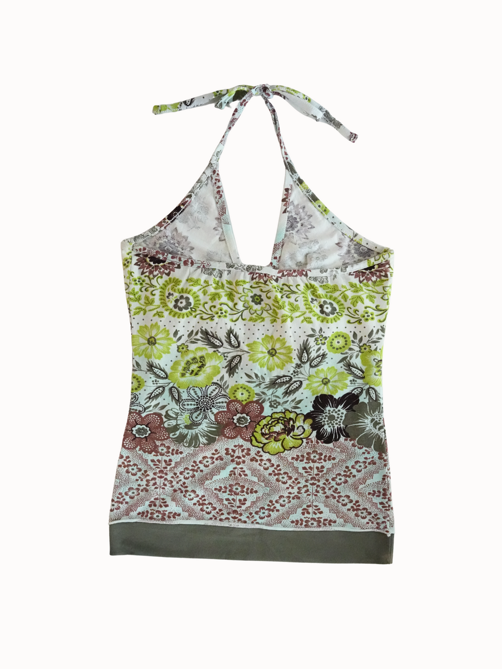 Floral Halterneck Top - S