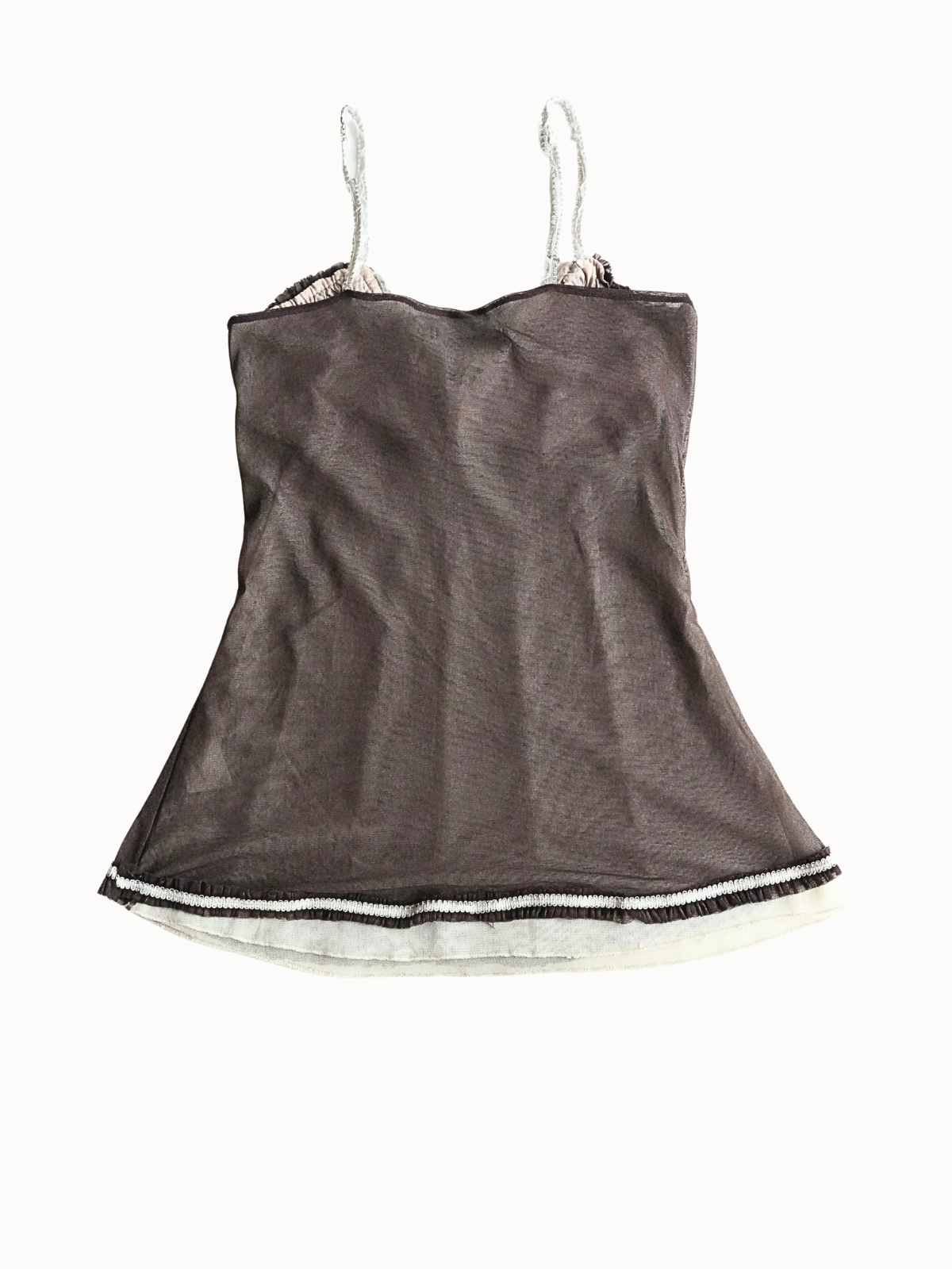 Sheer Mesh Slip Top - XS/S