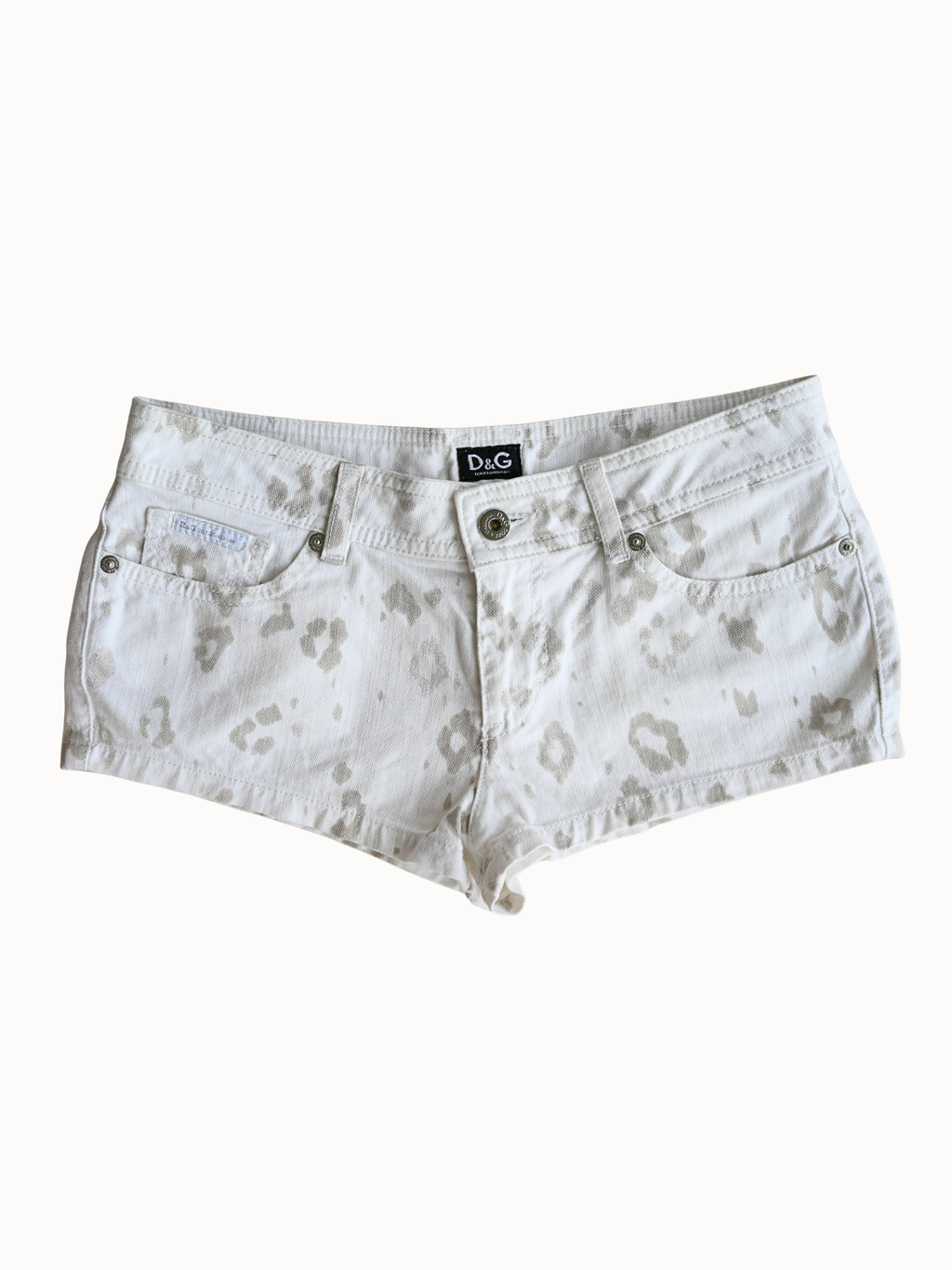 Snow Cheetah Shorts - S