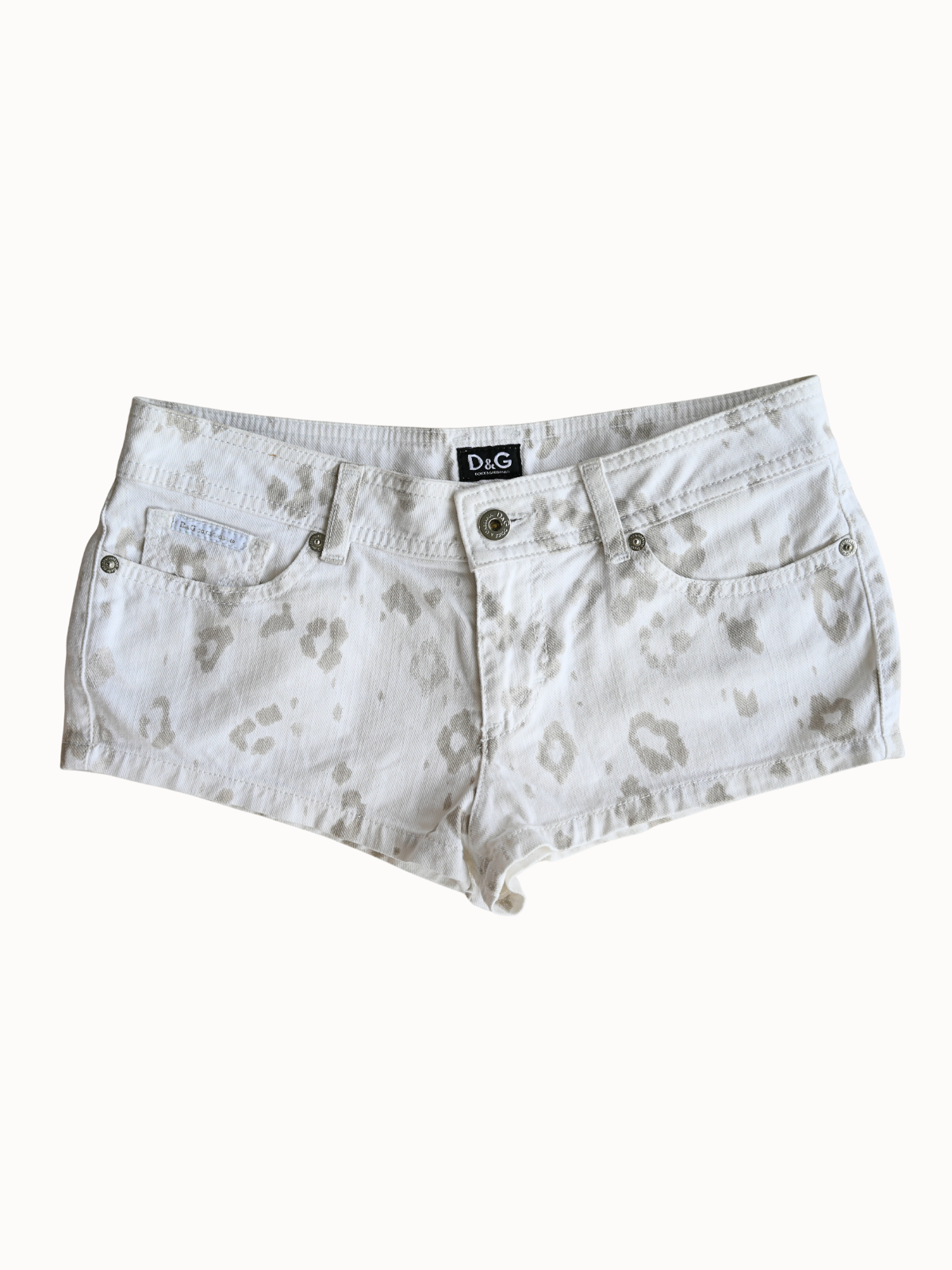 Snow Cheetah Shorts - S