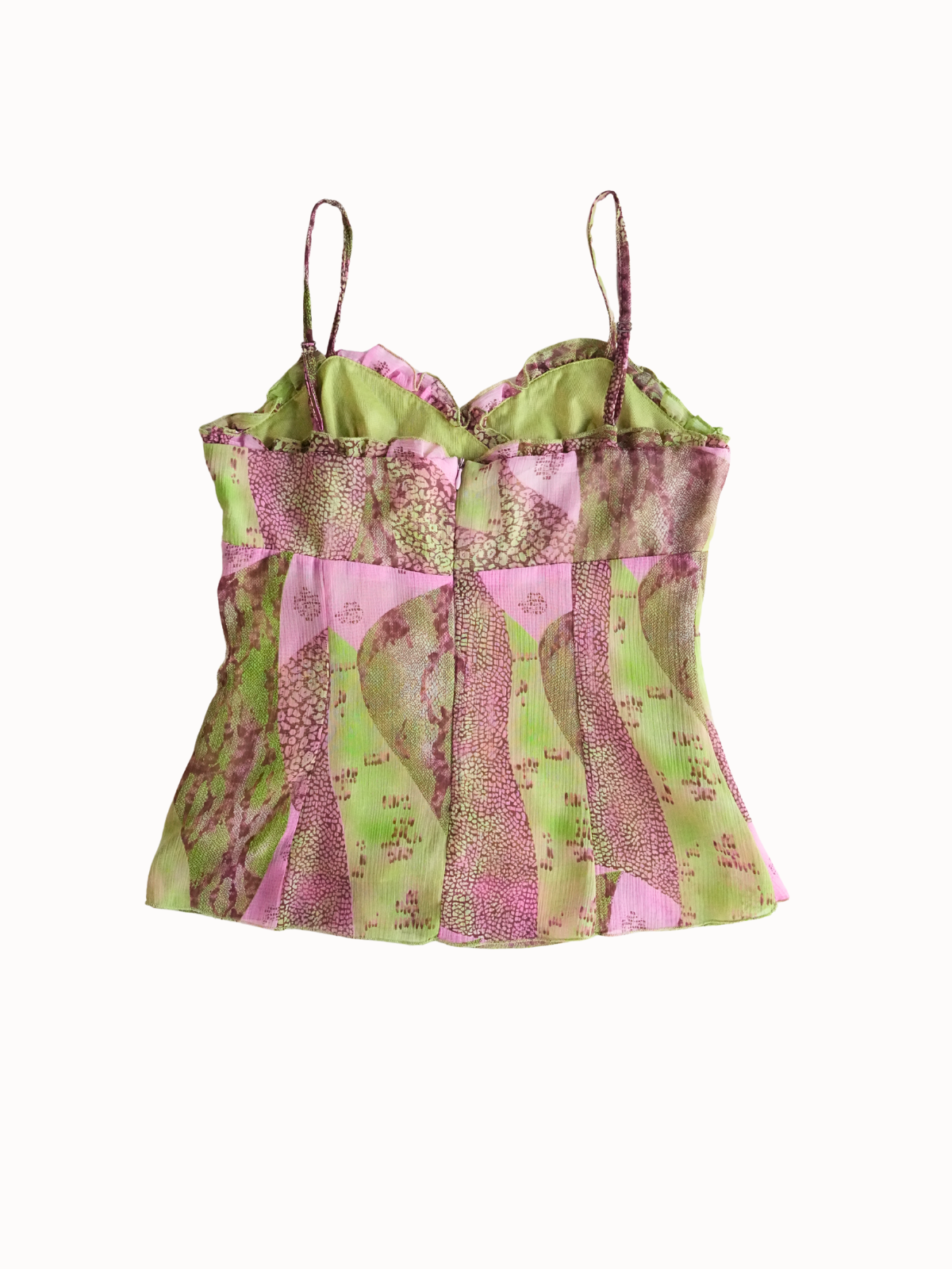 Lime Bloom Cami - S