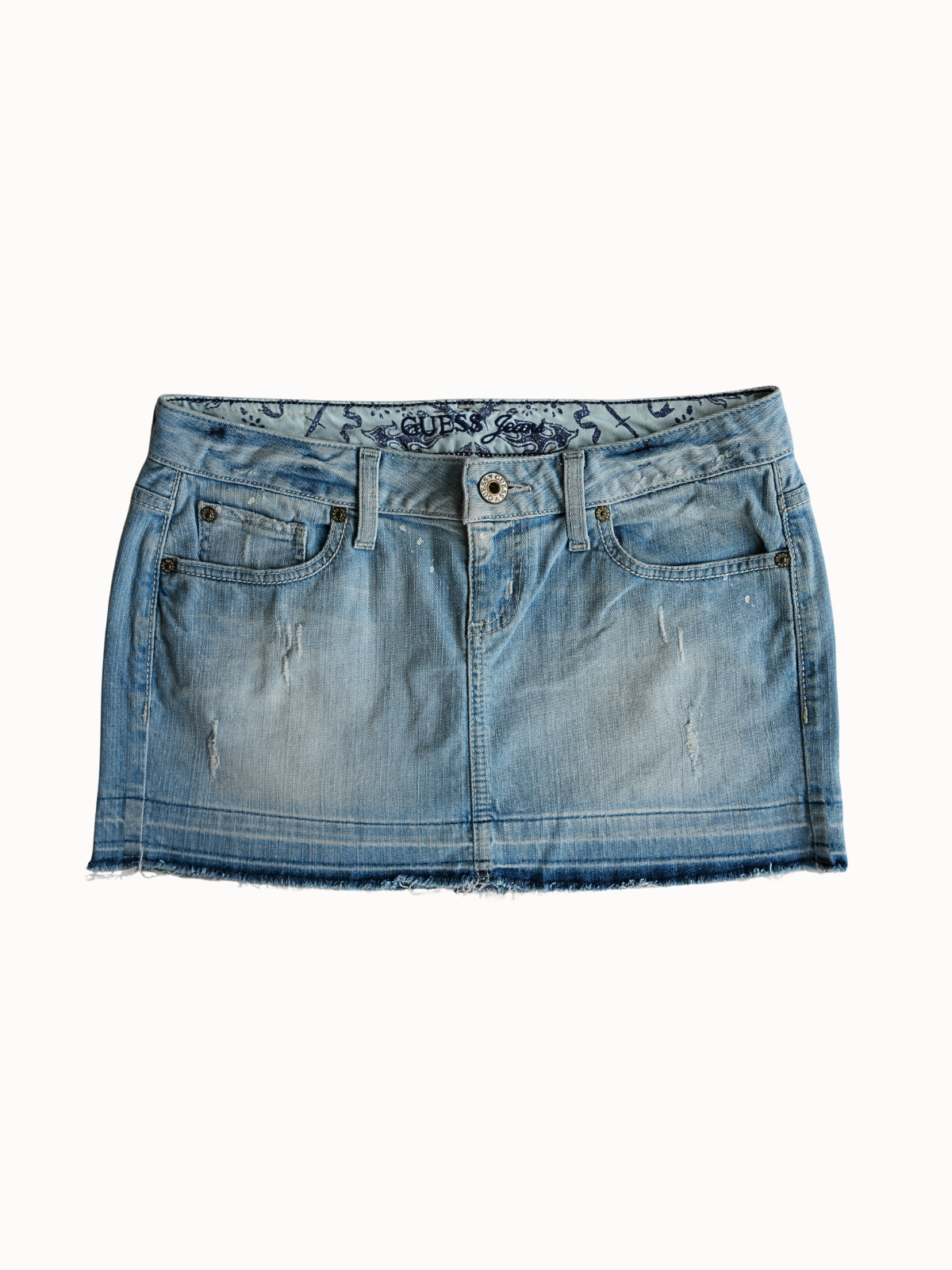 Distressed Light Denim - 28