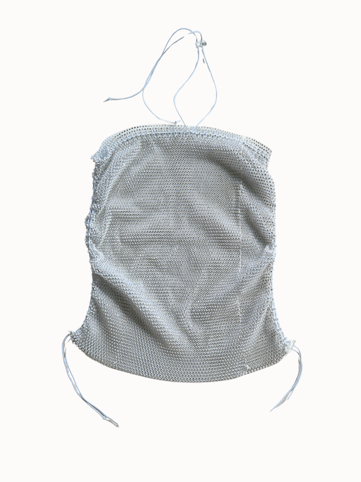 Silver Chainmail Halter XS/S