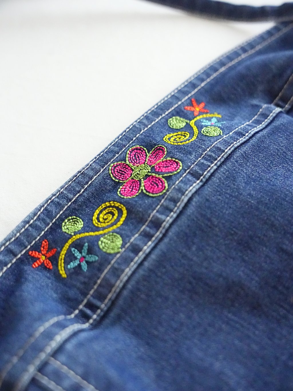 Guess Denim Daisy Bandeau - S