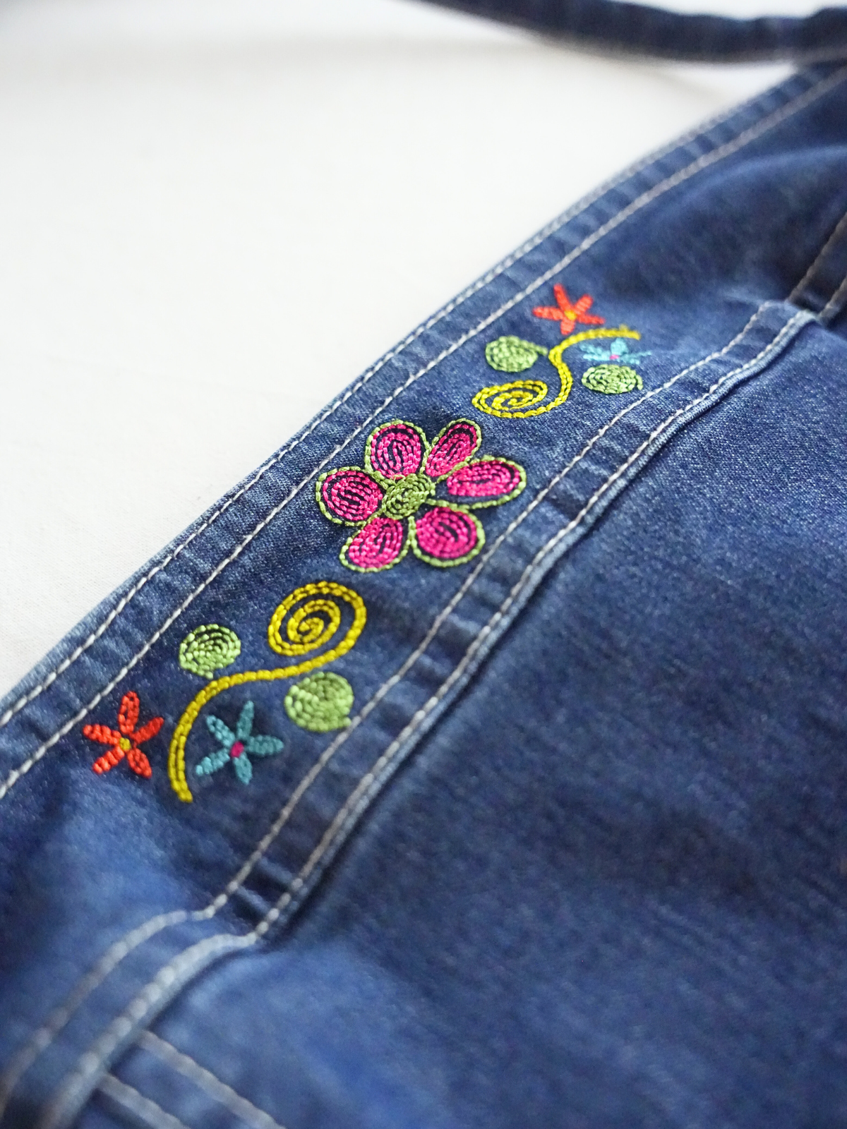 Guess Denim Daisy Bandeau - S