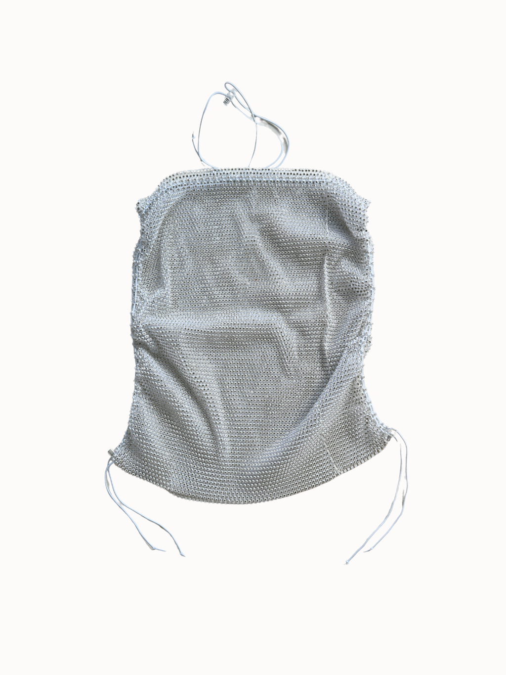 Silver Chainmail Halter XS/S