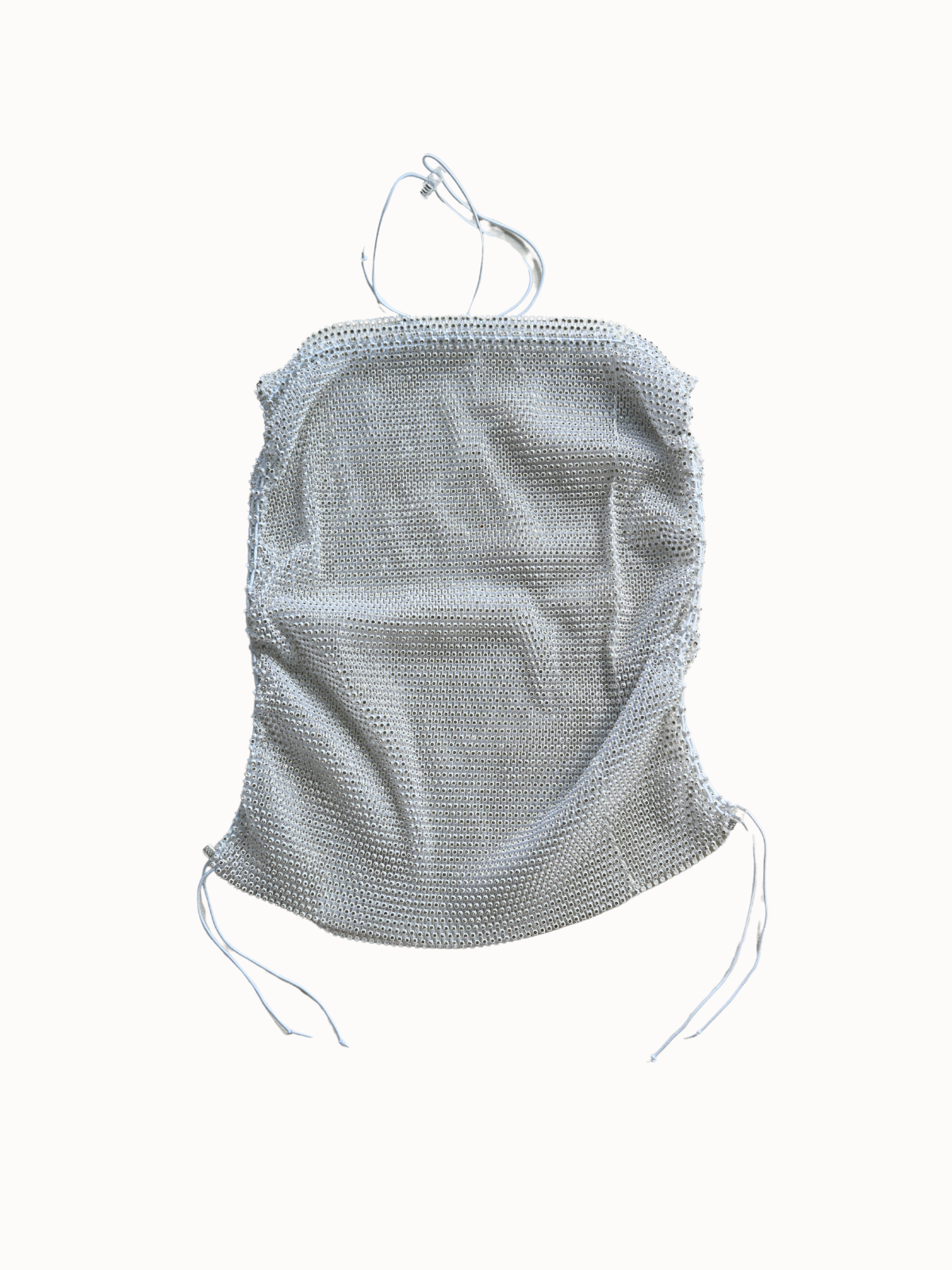 Silver Chainmail Halter XS/S