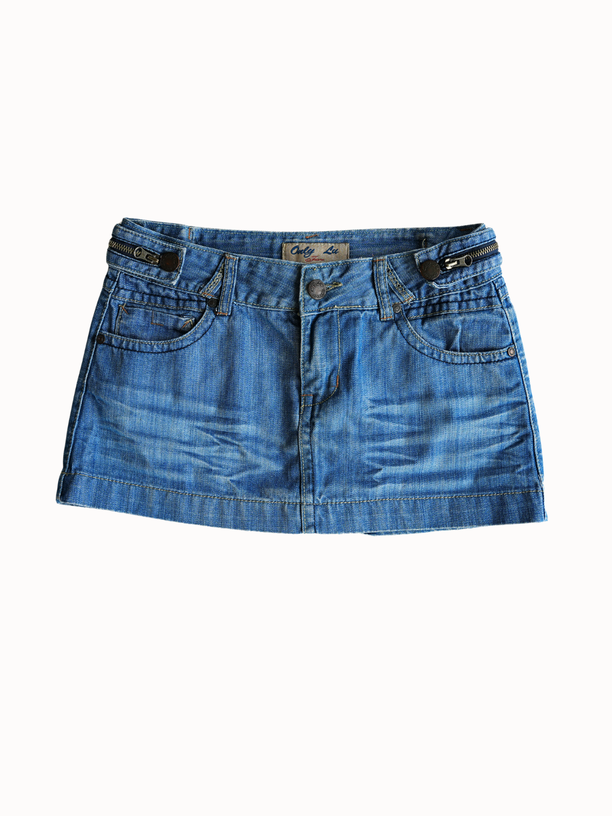 Zipper Flare Skirt - S/M