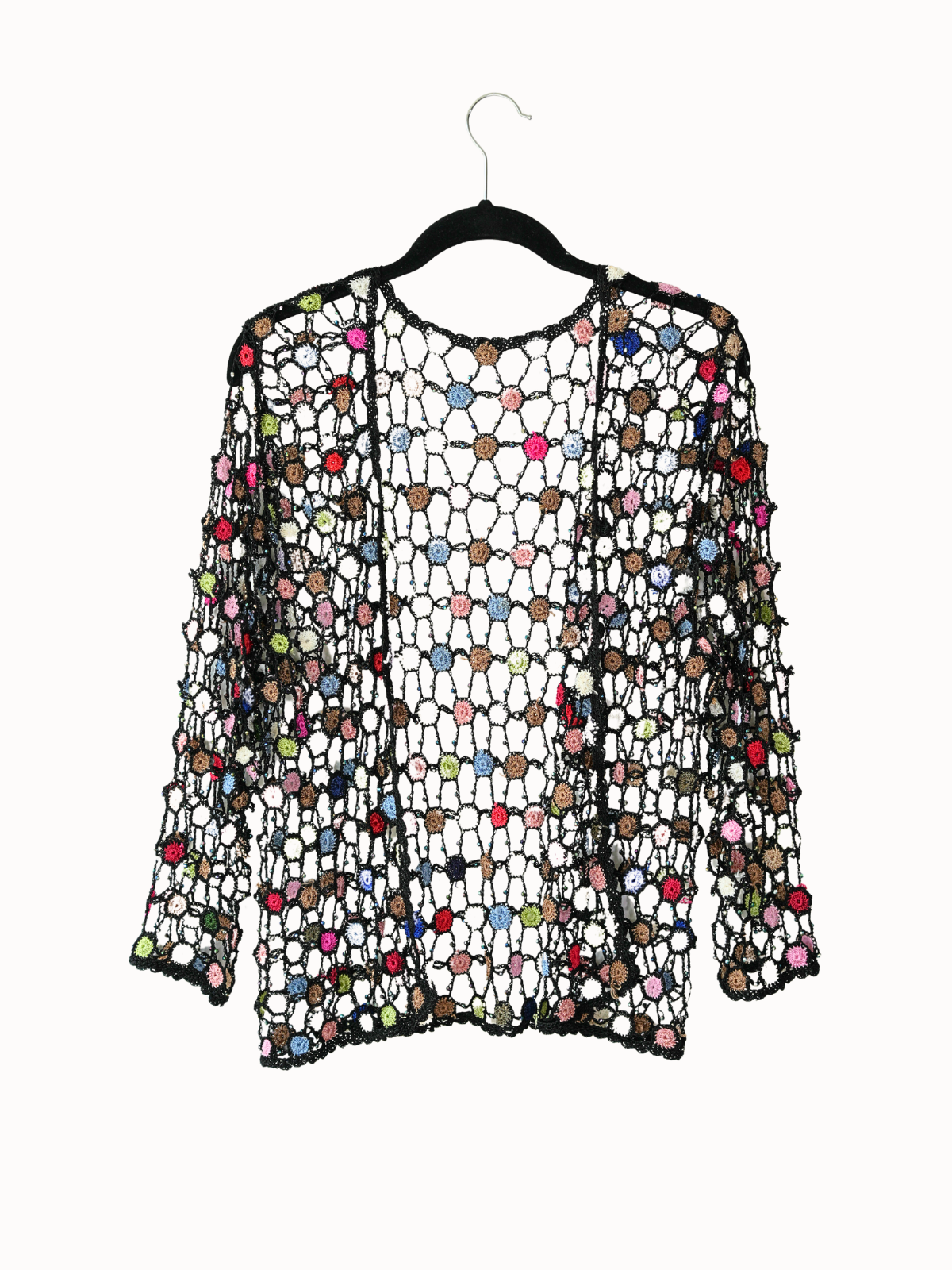 Confetti Crochet Cardi  - M/L
