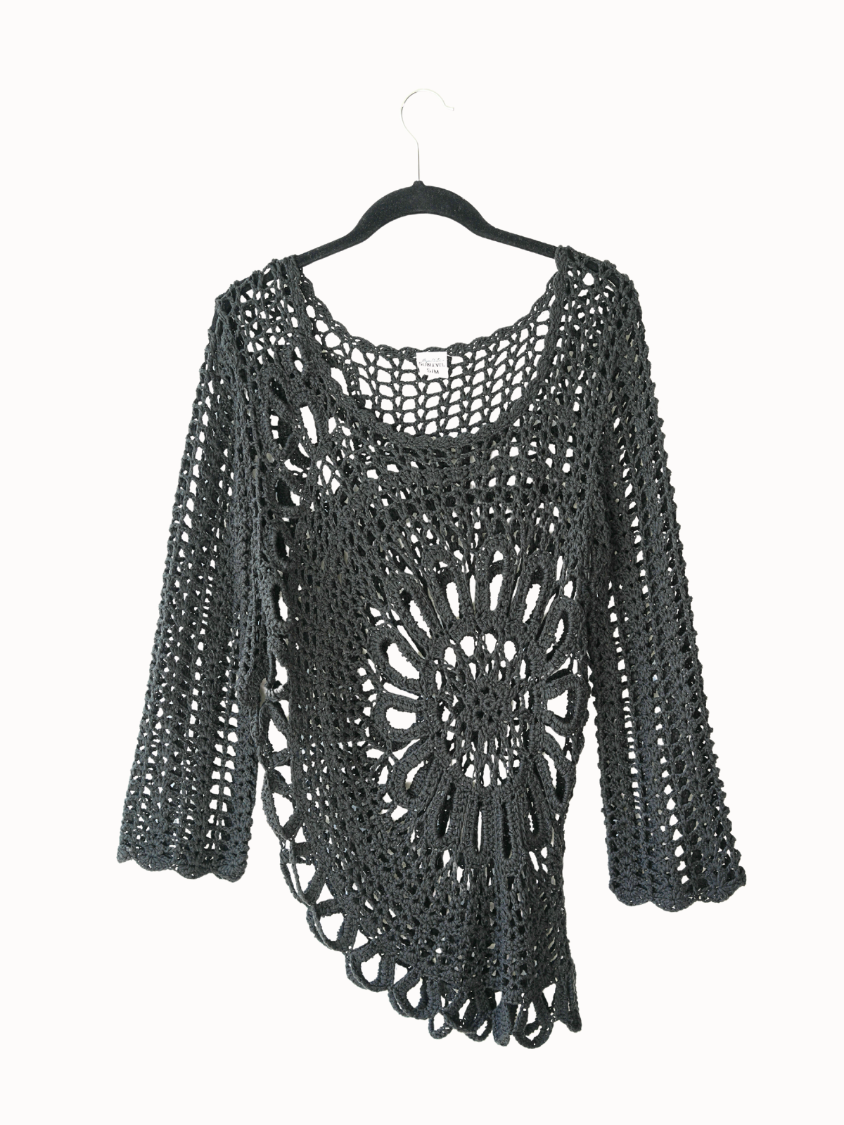 Eclipse Crochet Pullover - S/M
