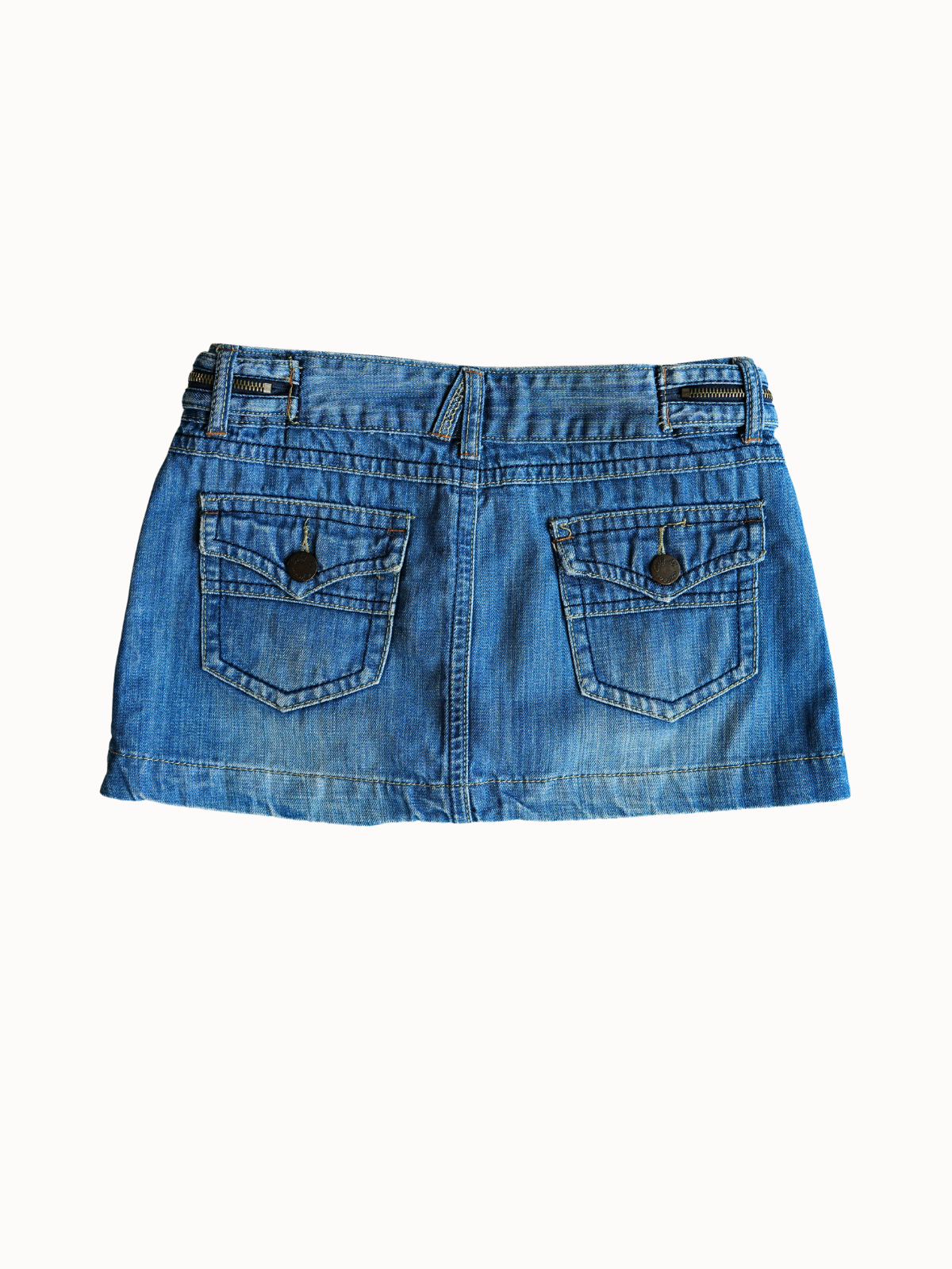Zipper Flare Skirt - S/M