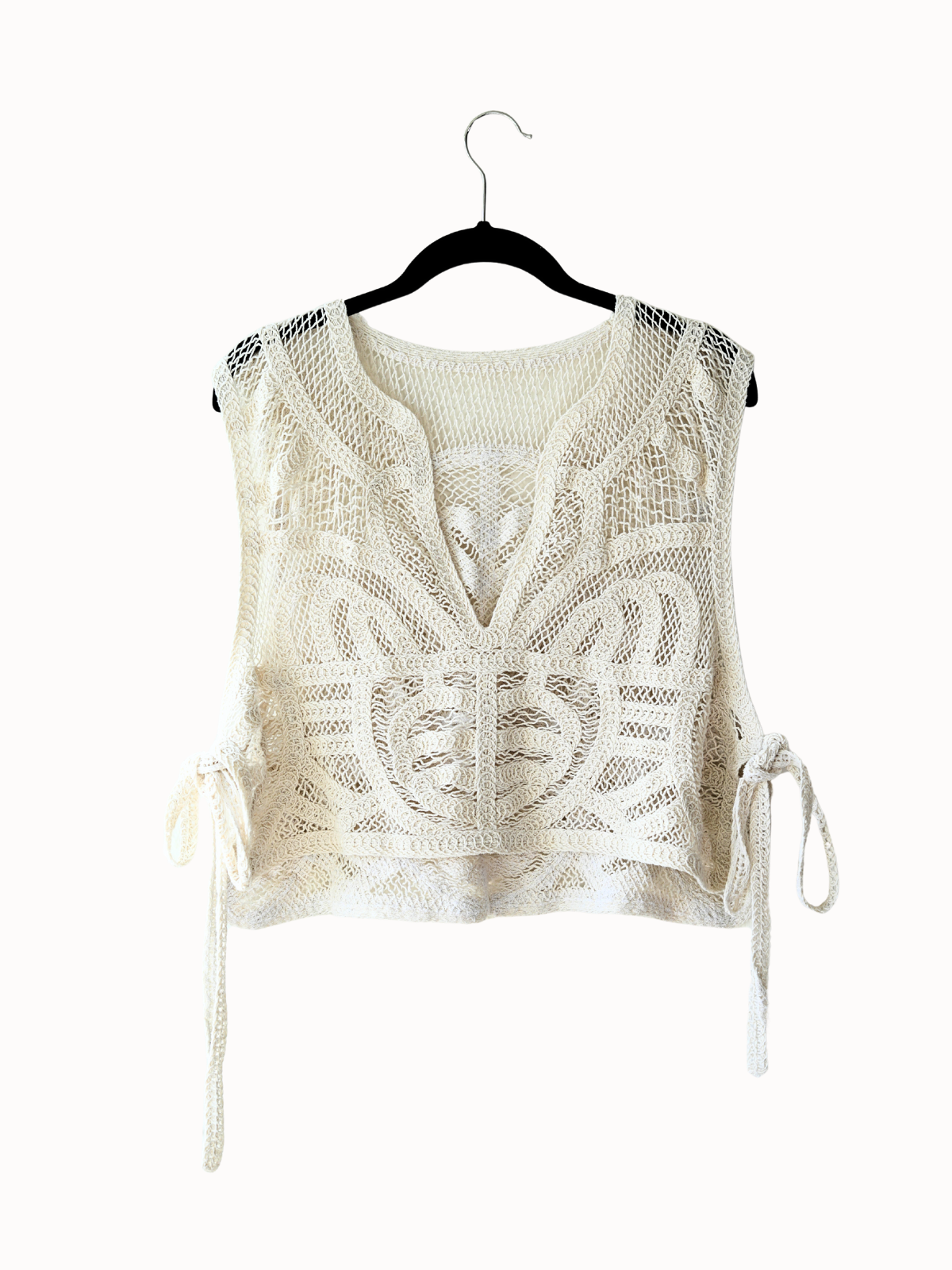 Vanilla Tie Vest - L/XL