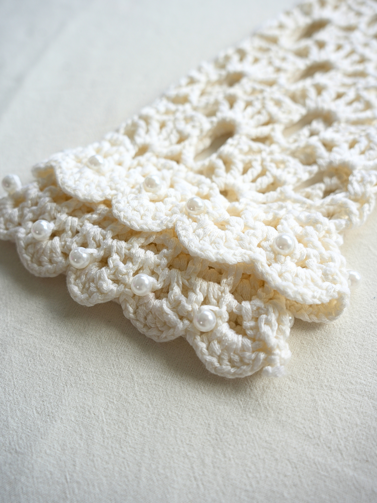 Ivory Petal Cardigan - XS/S
