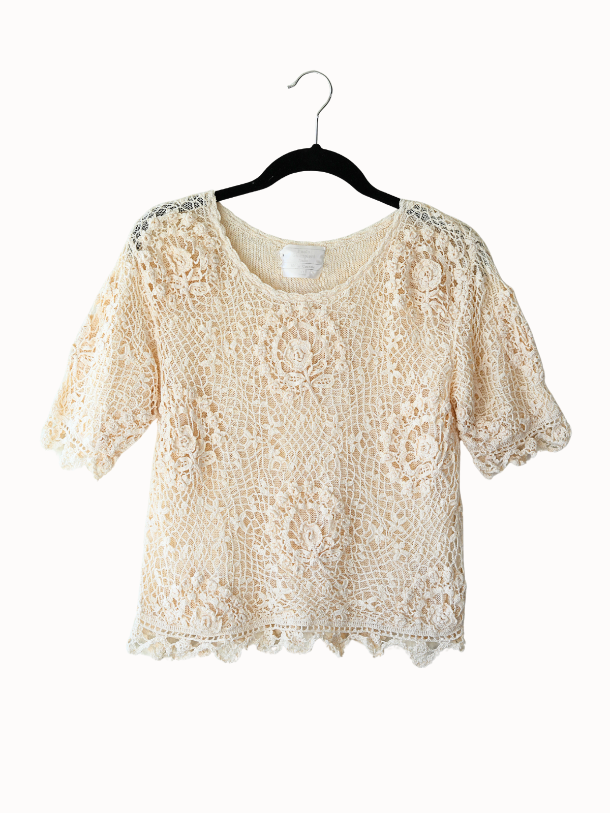 Rose Garden Lace Tee - M/L