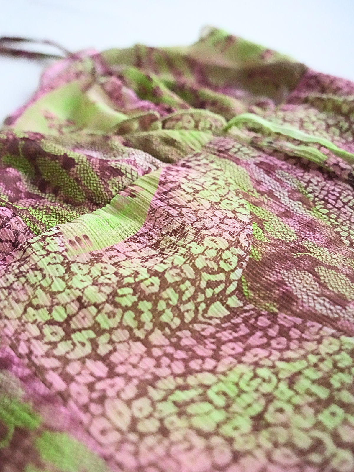Lime Bloom Cami - S