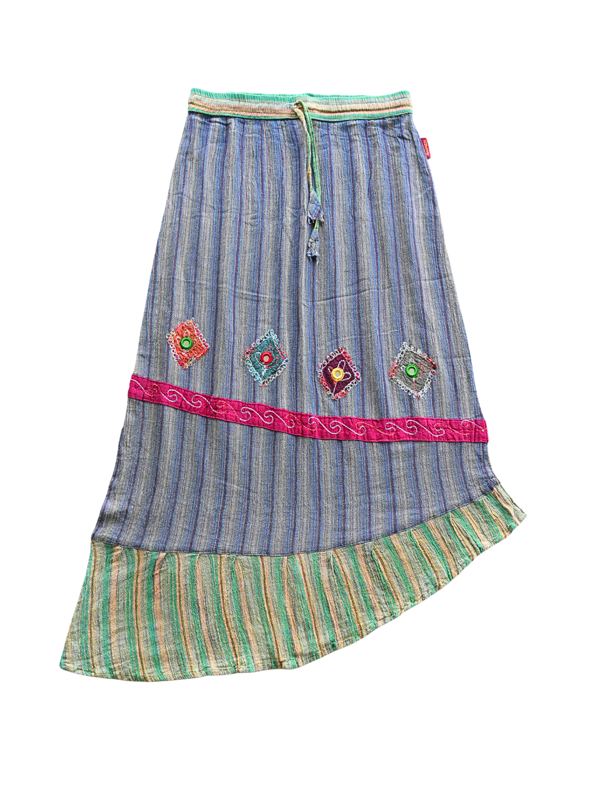 Festival Patch Skirt - S