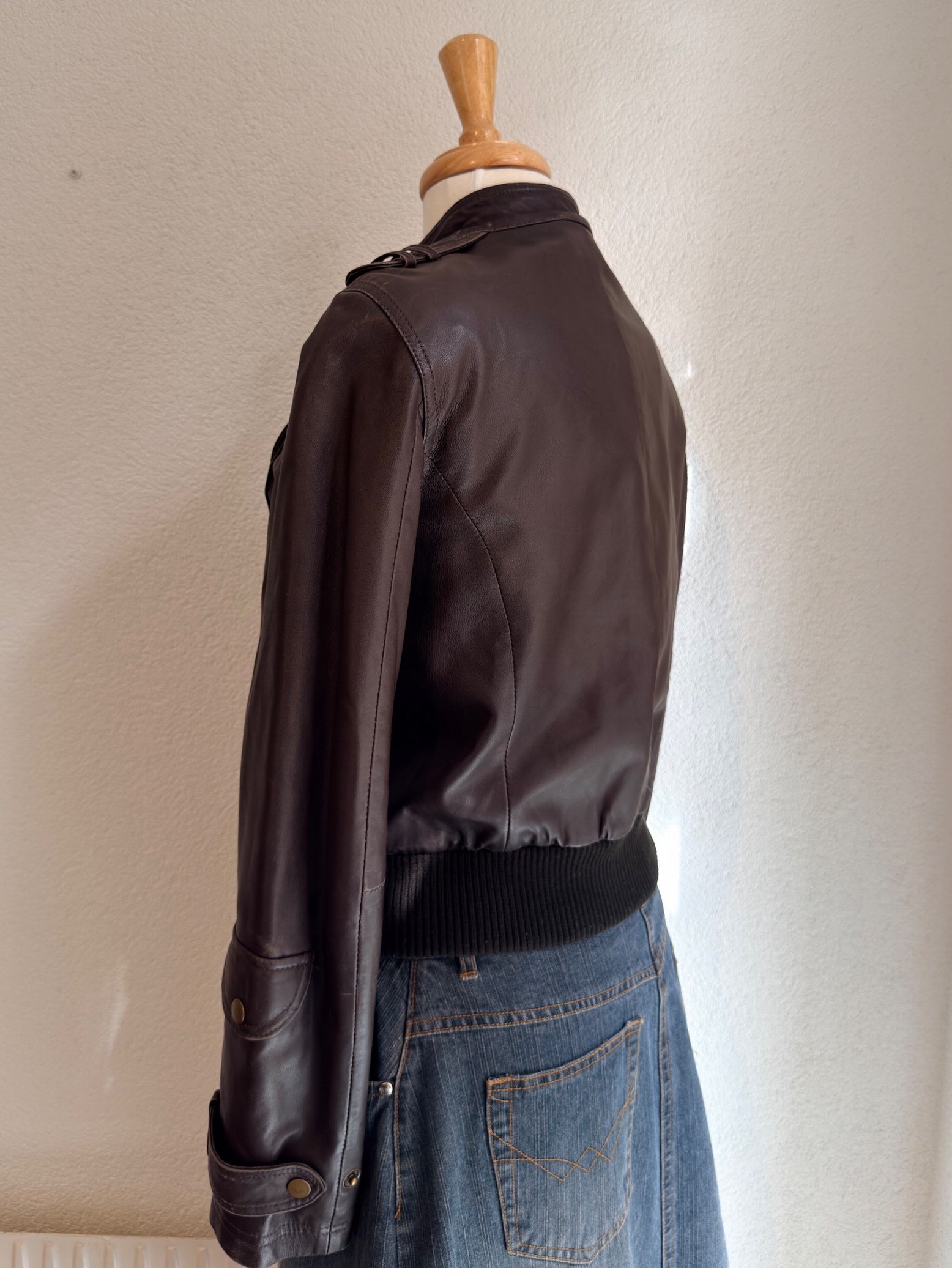 Edgy Leather Jacket