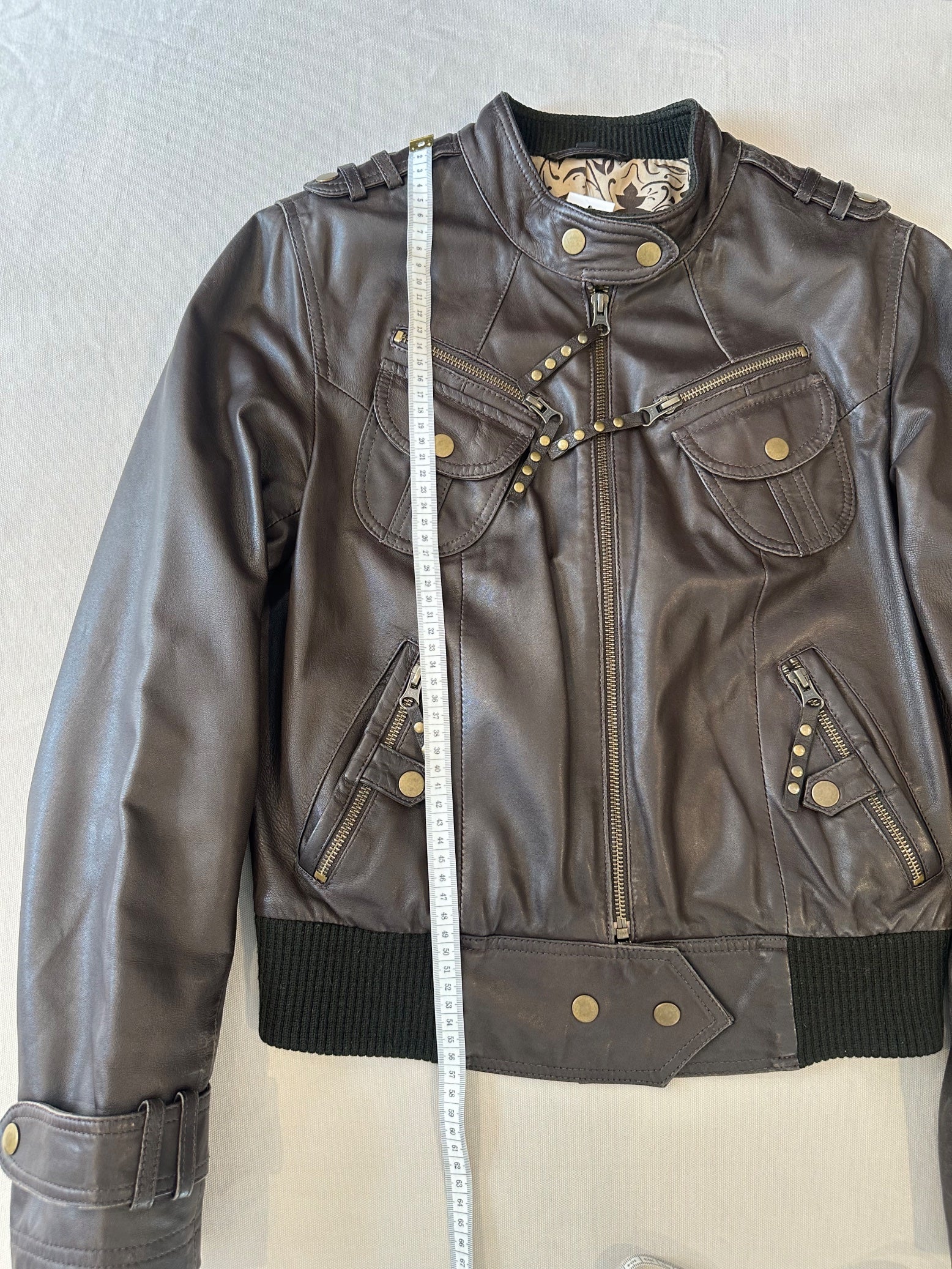 Edgy Leather Jacket