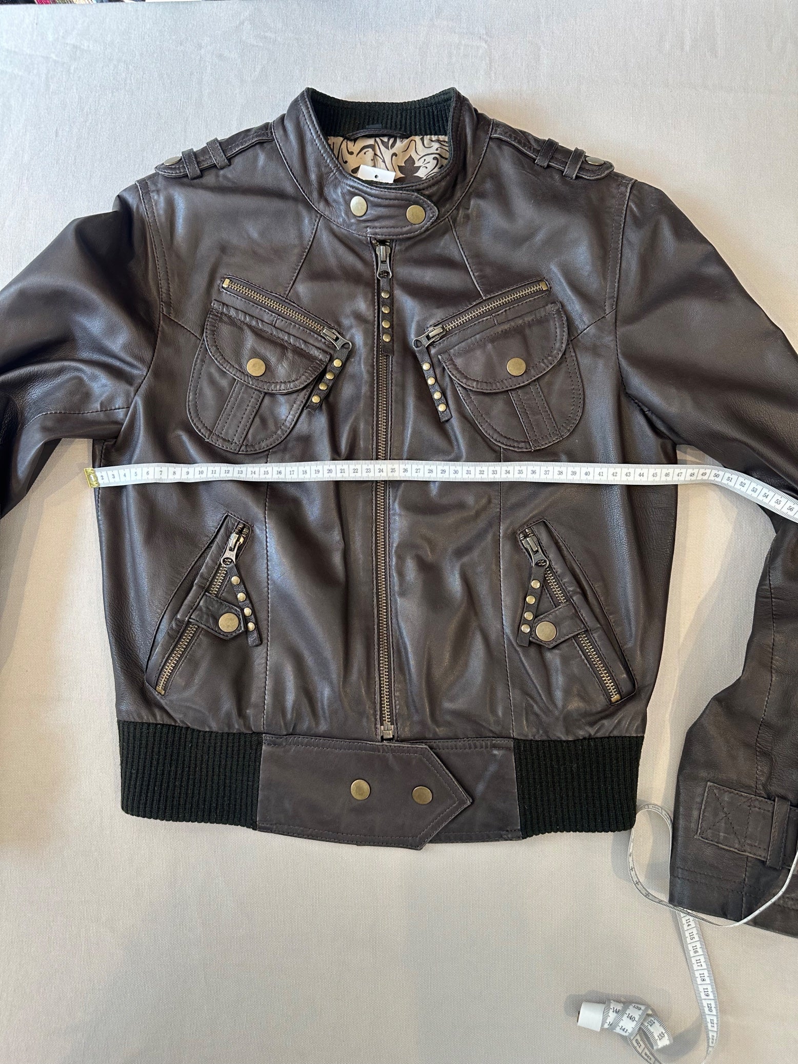 Edgy Leather Jacket