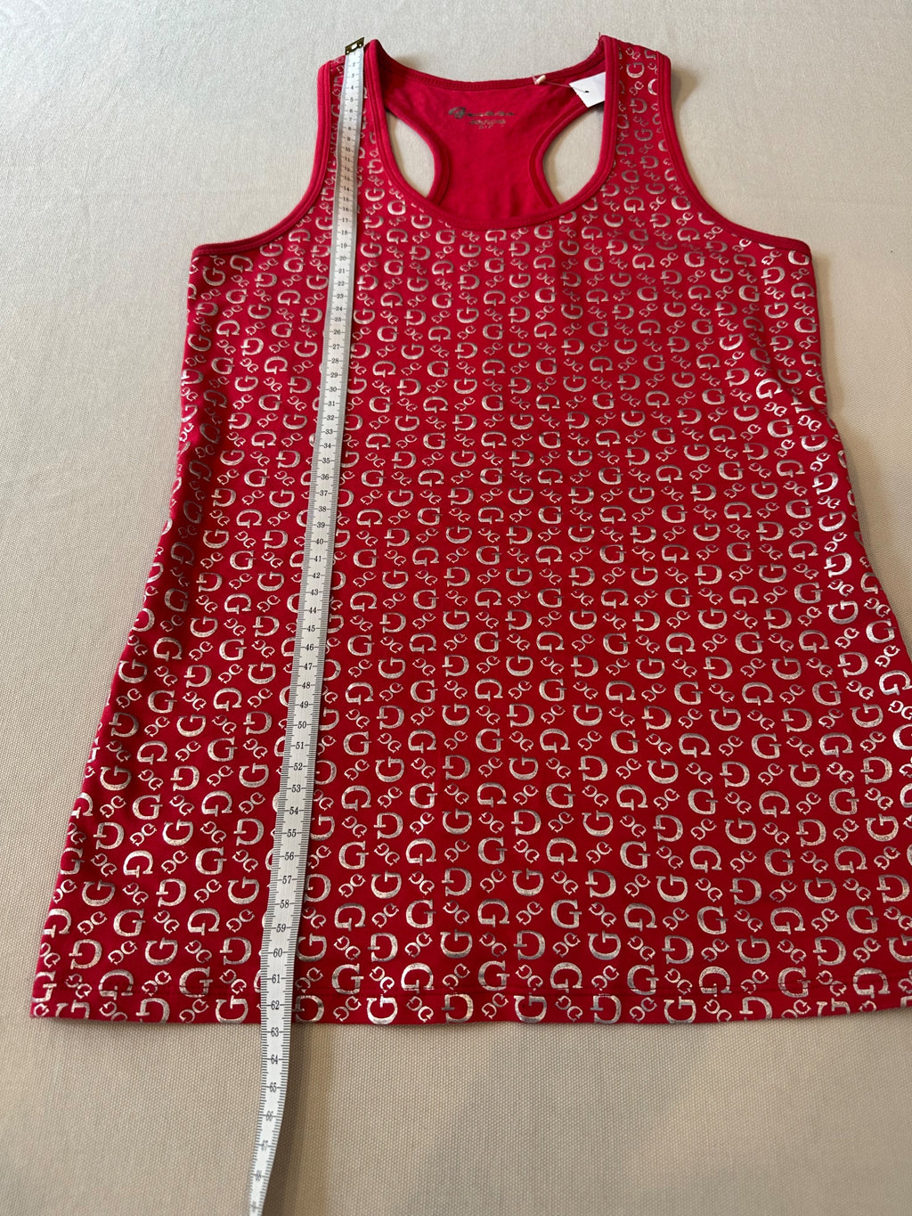 Guess Logo Tanktop – Röd