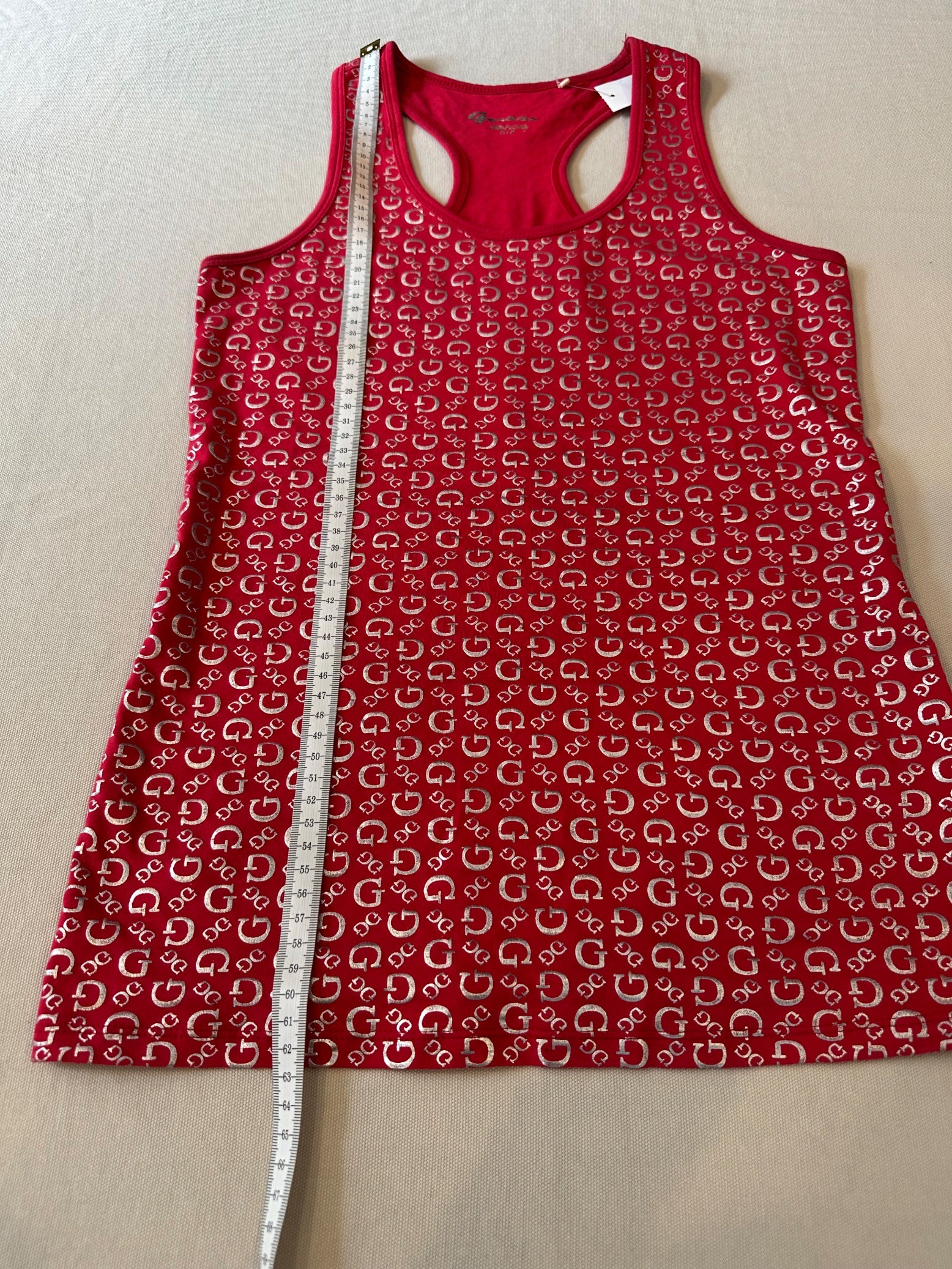 Guess Logo Tanktop – Röd