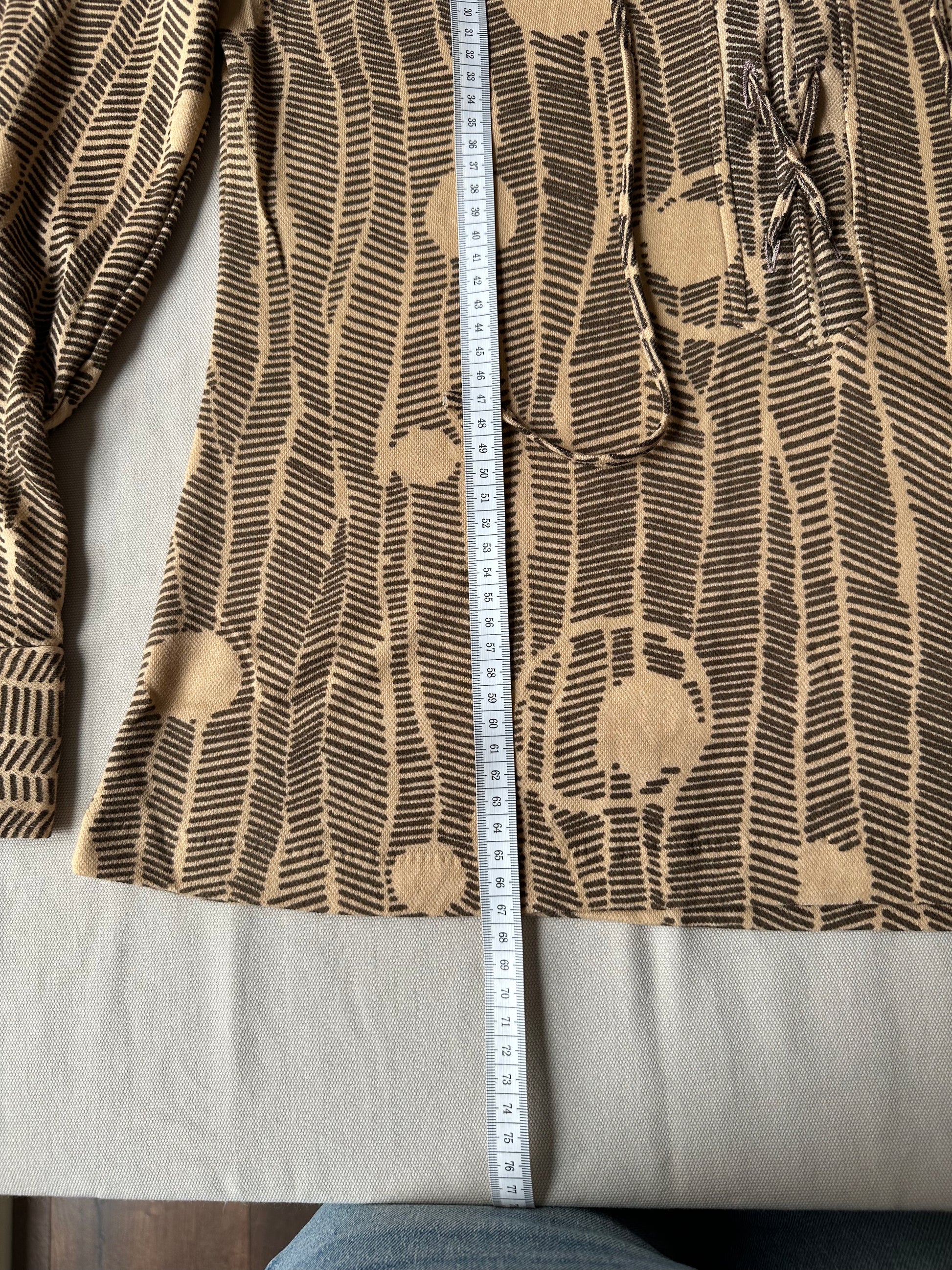 Vintage Style Blus – Brun