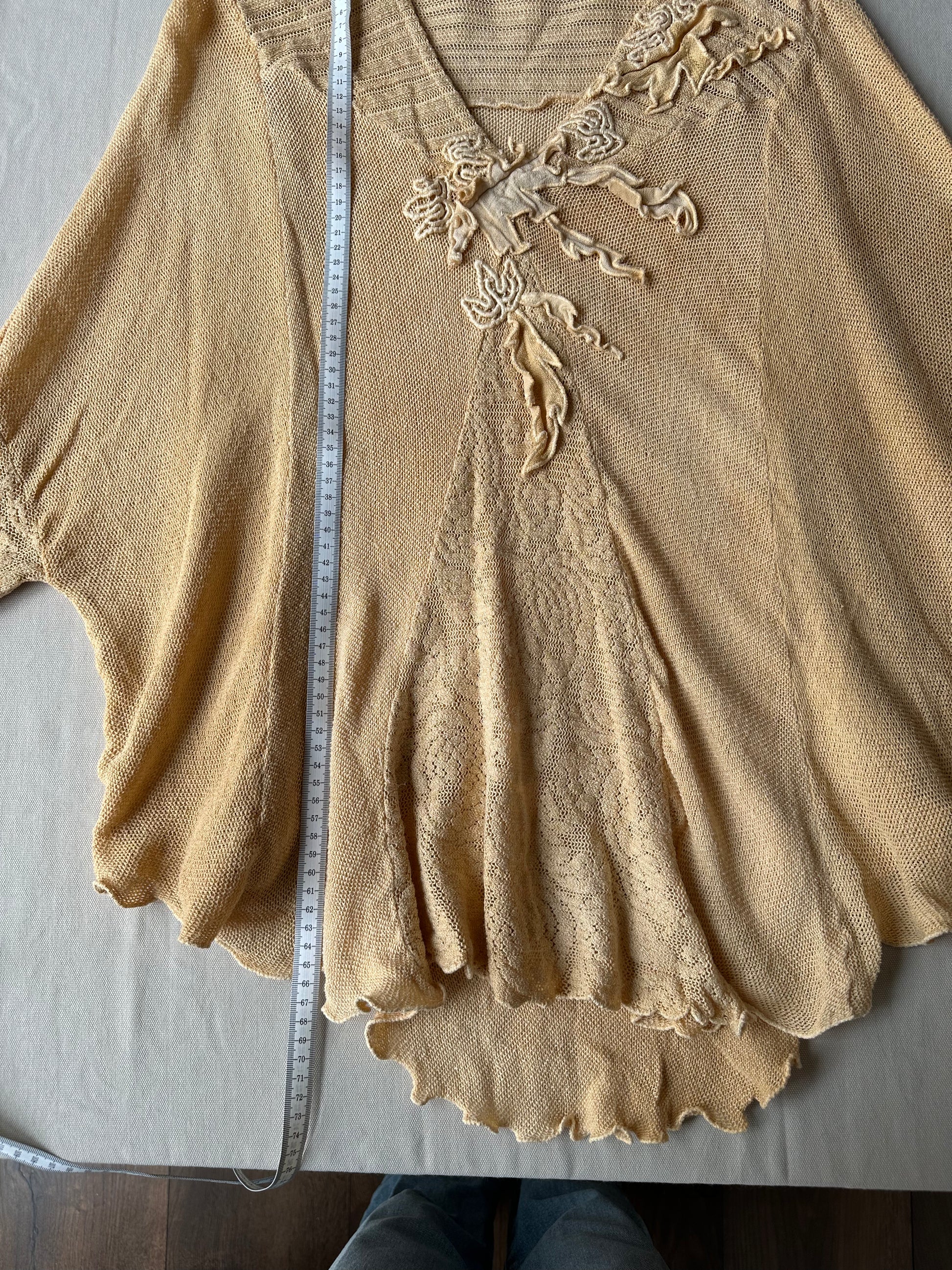 Bohemian Topp med Spetsdetaljer