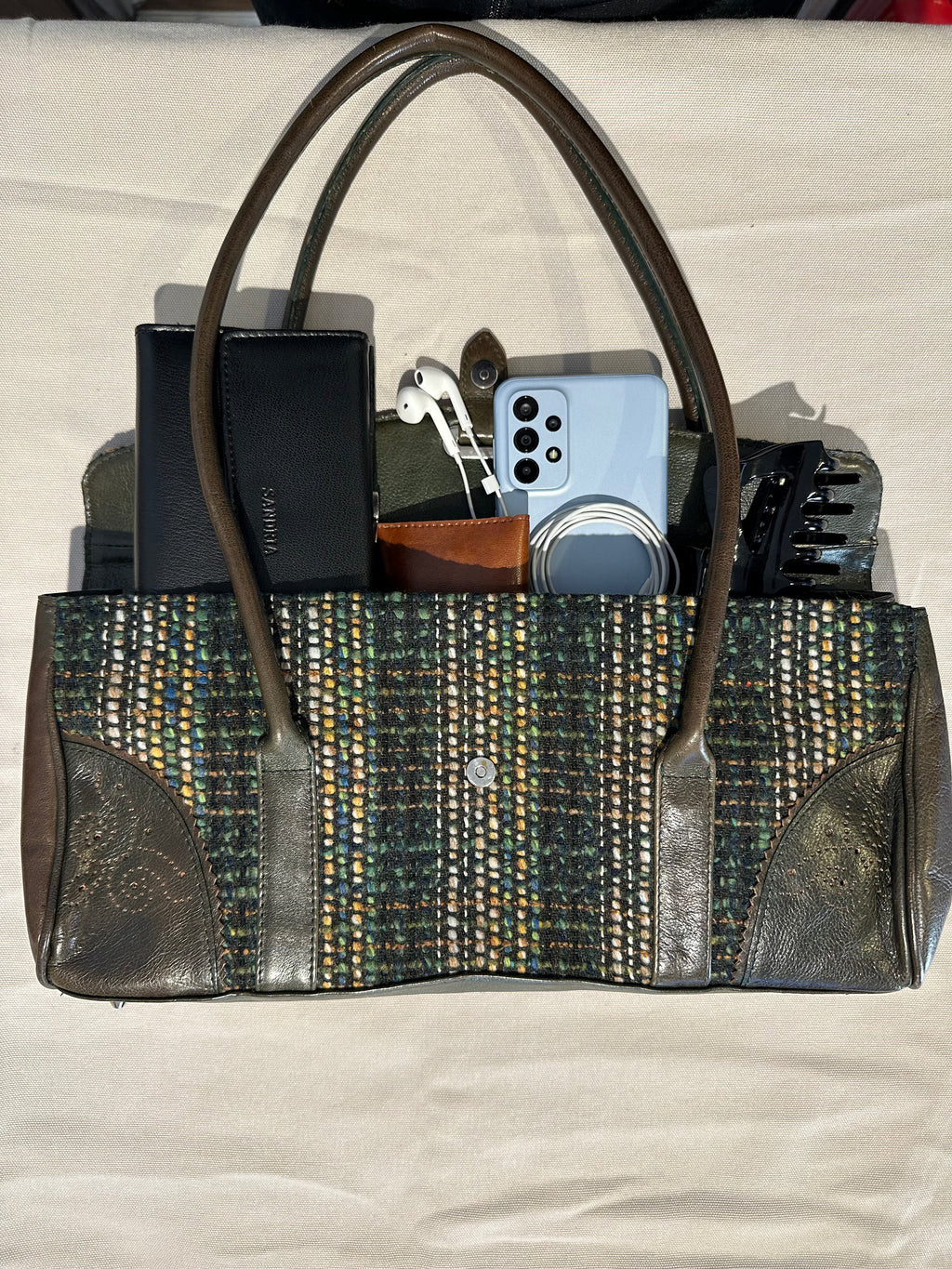 Vintage Pattern Bag – Unik Axelväska